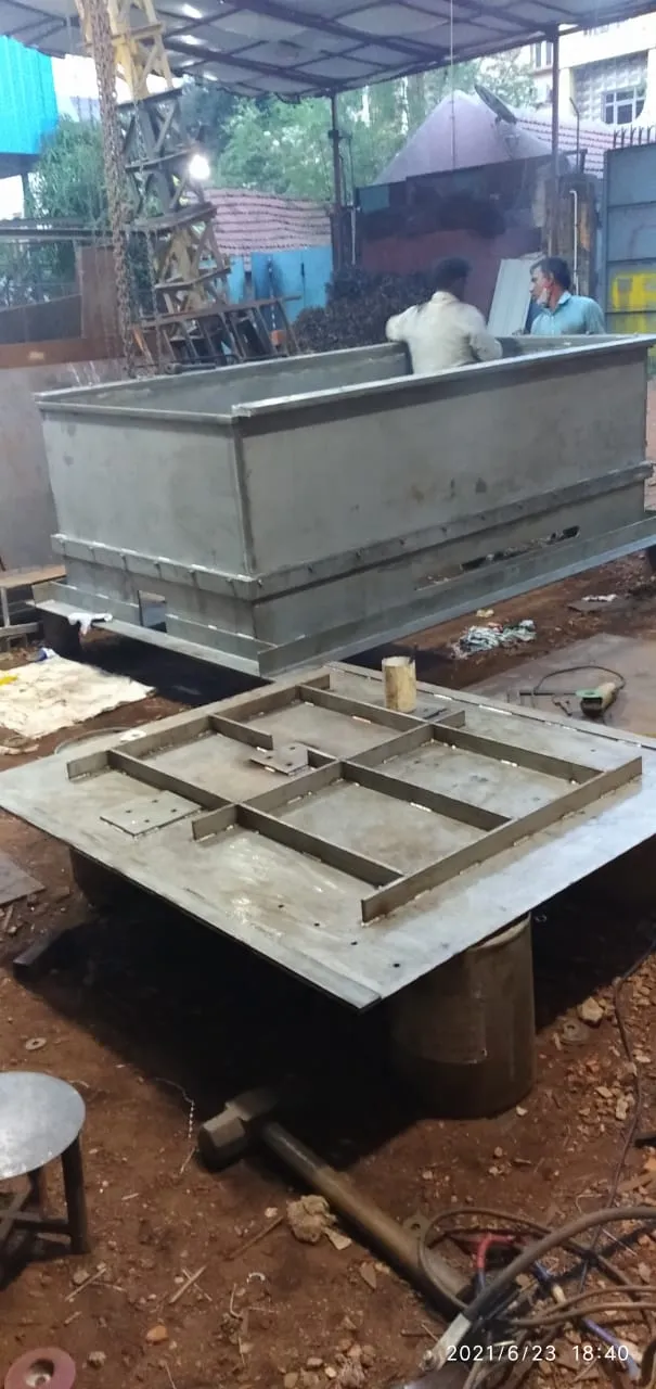 SS Chute fabrication